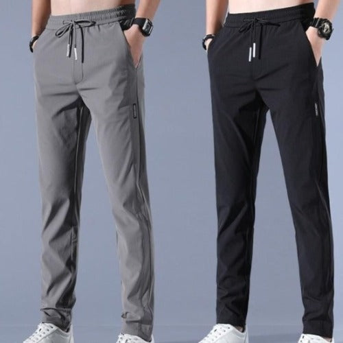 2 in 1 Running Shorts Built in Base Layer Pants Pocket